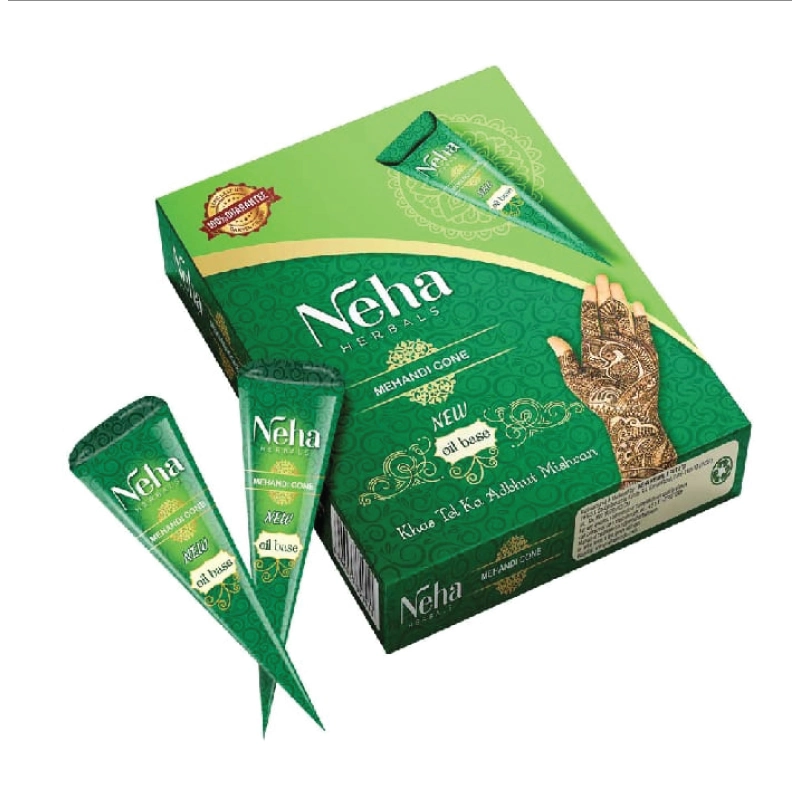 Neha Herbals Mehedi Cone (25g) 3Pcs